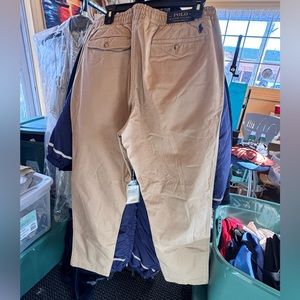 NWT Polo Classic khaki Large- Pen mark